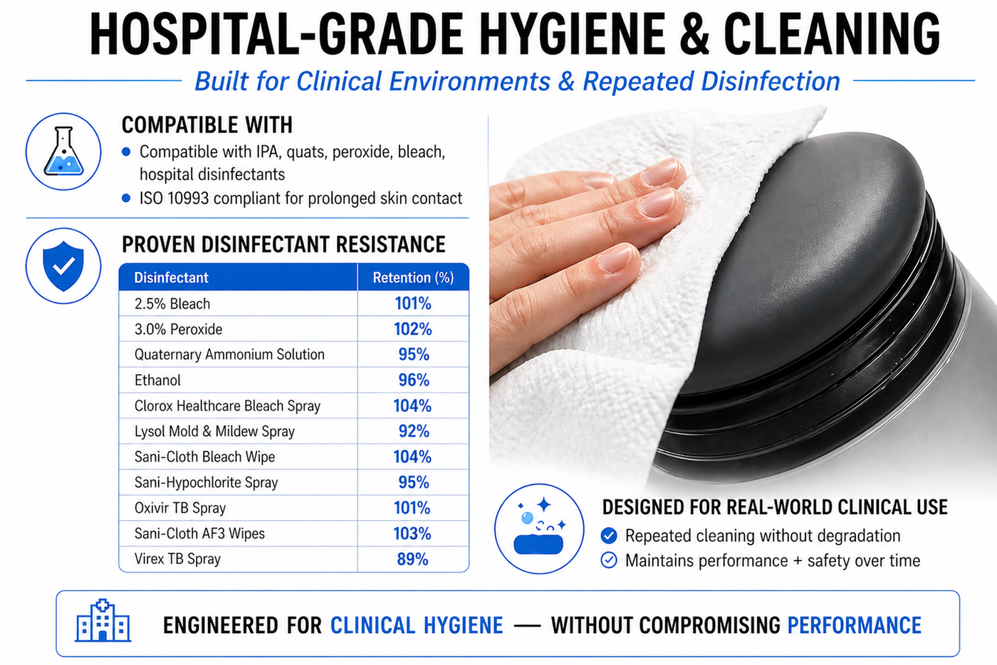 See the Hospital-Grade Hygiene Features